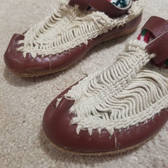 Handmade leather child shoes - Picture 10 of 14